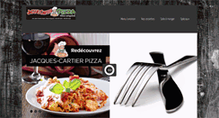 Desktop Screenshot of jacques-cartierpizza.com